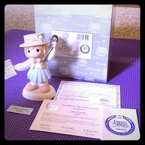 2002  25th anniversary limited ed precious moments